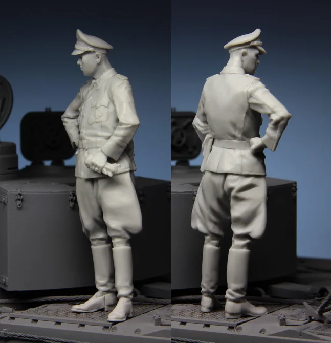 1:35 Resin kit  German officer in Kursk 1943 5