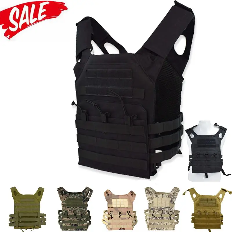 Tactical EVA Plate Carrier Body Armor Vests Dummy Military JPC Vest Foam Hunting Vest 31*26.5cm Armor Plates 2pcs Military Gear