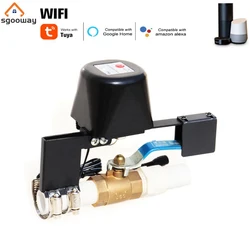 Tuya Wifi Smart Valve Controller Bluetooth-Compatible For Water Gas Auto Shut ON Off  Water Valve Smart Life