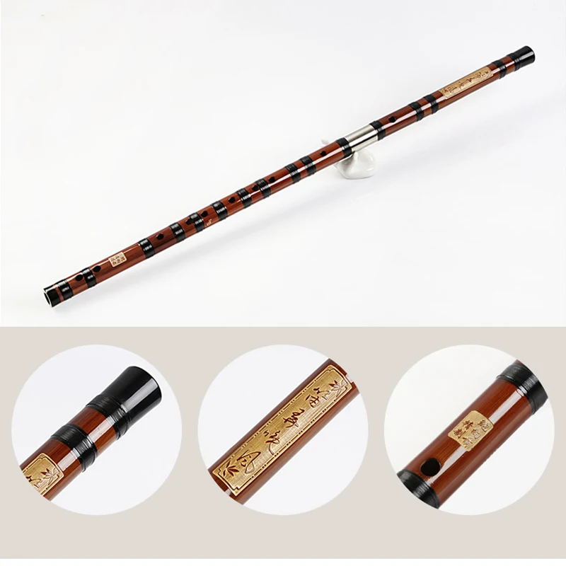 Chinese Bamboo Flute Dizi Low G Bass G Bass A Flat B Professional Traditional Flute Musical Instruments