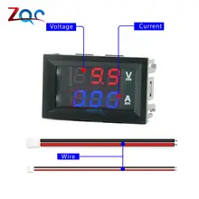 Mini Digital Volt Amp Meter DC 0-100V 10A #5