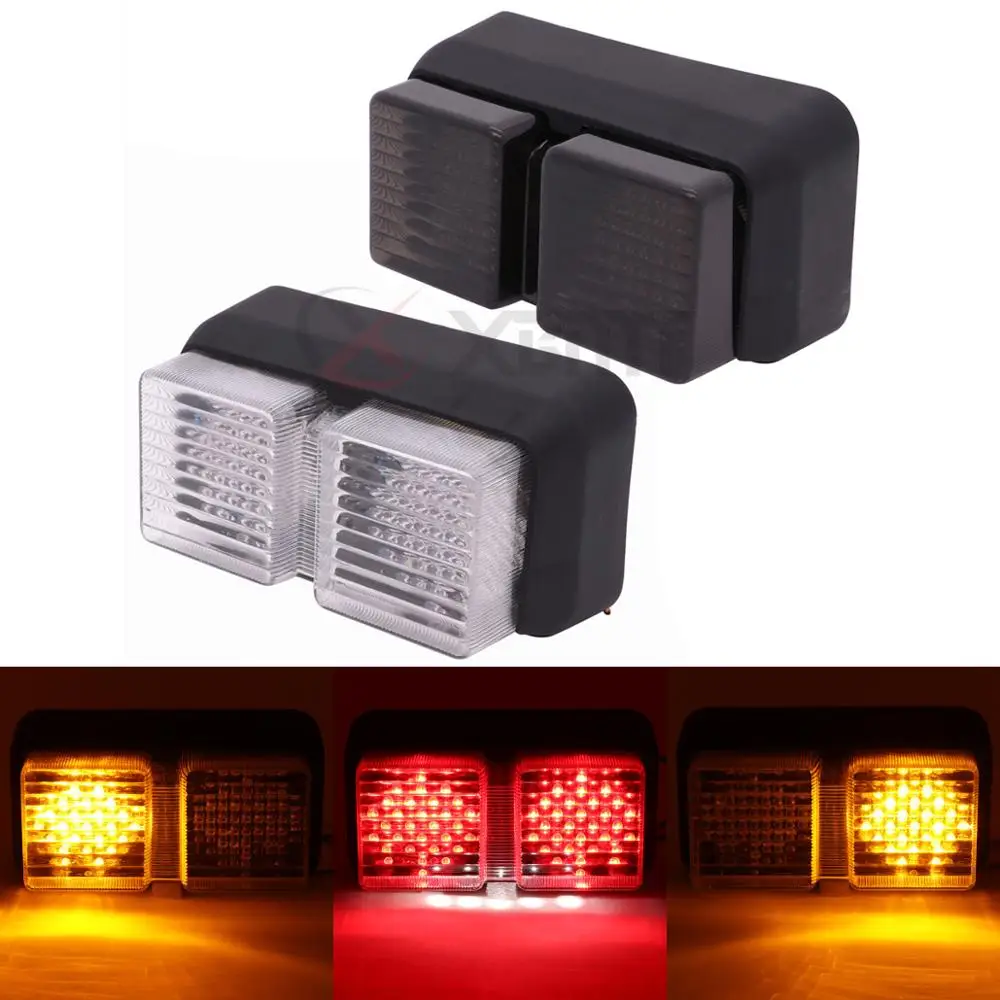 Motorcycle Rear Tail Light Brake Turn Signals Integrated LED Light For Honda RC51 1999-2006 VTR SP1 SP2 2000-2005