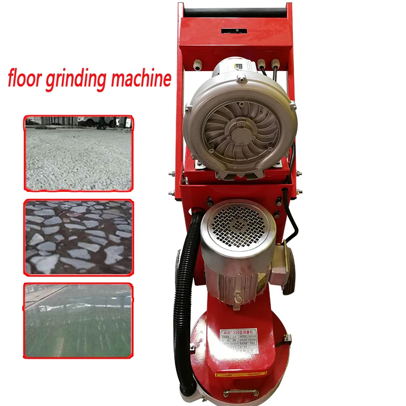 

1PC Small Floor Grinding Machine Concrete Floor Grinder Polisher Vacuuming Grinding Machine Adjustable Grinding Depth 220/380V