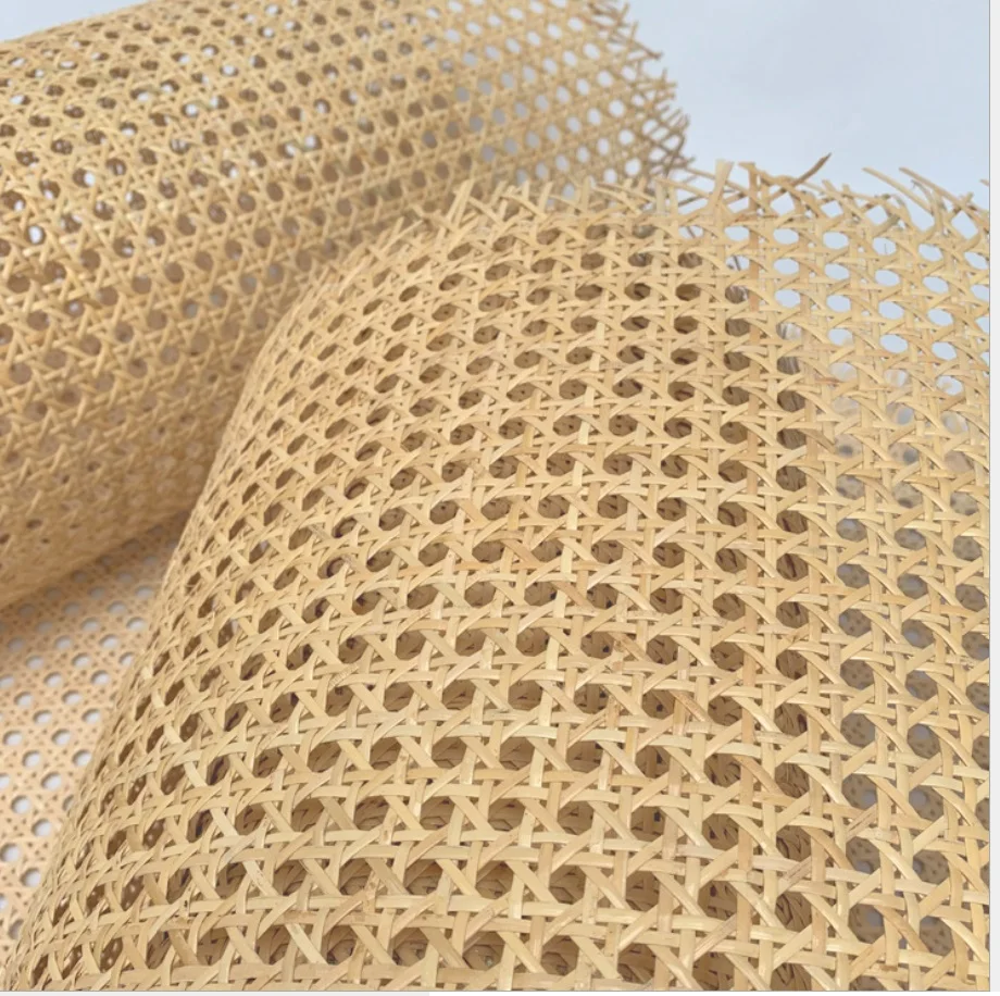 40CM/50CM Breite Natürliche Indonesischen Rattan Rolle Cane Gurtband Rotan Rattan Material Für Weben Stühle