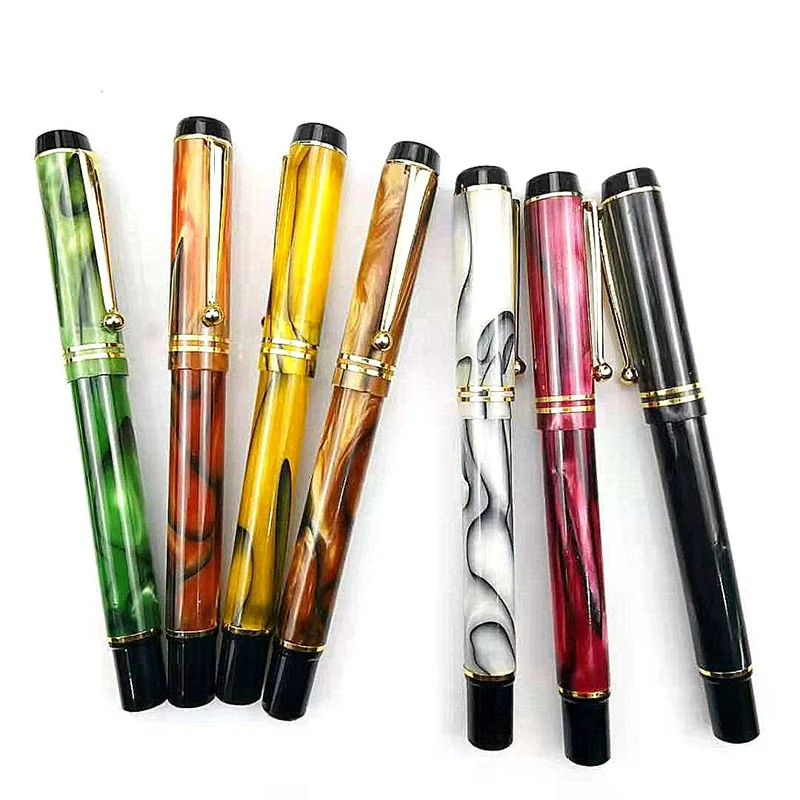 Centennial Duofold Fountain Pen Fountain Pen Ball Pen Dual-purpose F Nib Practice Large Capacit Office School Stationery Gift