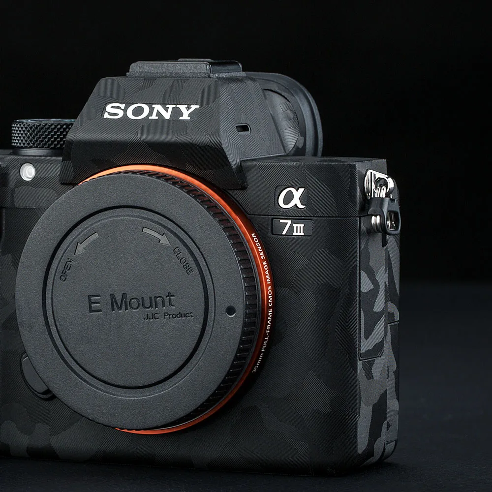 Kamera körper aufkleber schutz haut film kit für sony a7 iii a7r iii a7iii a7riii a7m3 a7r3 kratz schutz aufkleber schatten schwarz