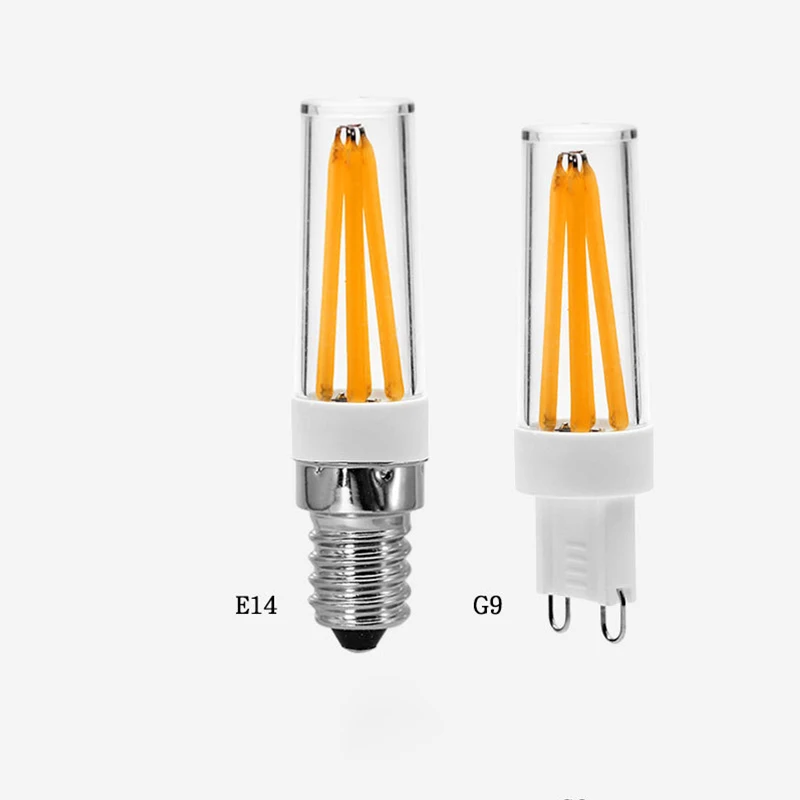 Ampułka G9 żarówka led 220v 3w 6w 9w E14 lampa COB LED 360 stopni żarnik Spotlight żyrandol wymienić lampa halogenowa