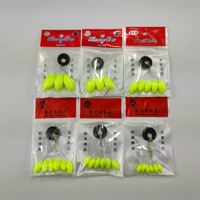 5 Bags/lot Seven-star Fishing Float 8mm-22mm 6 Sizes Foam Fishing Float Fishing Tackle Accesories Pesca Buoys A445