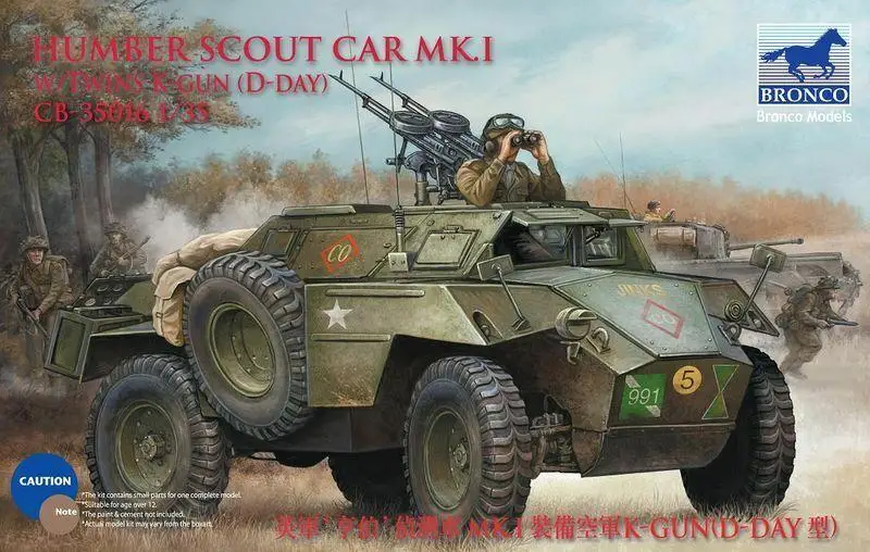 

Bronco 1/35 CB35016 Humber Scout Car MK.I Model Kit