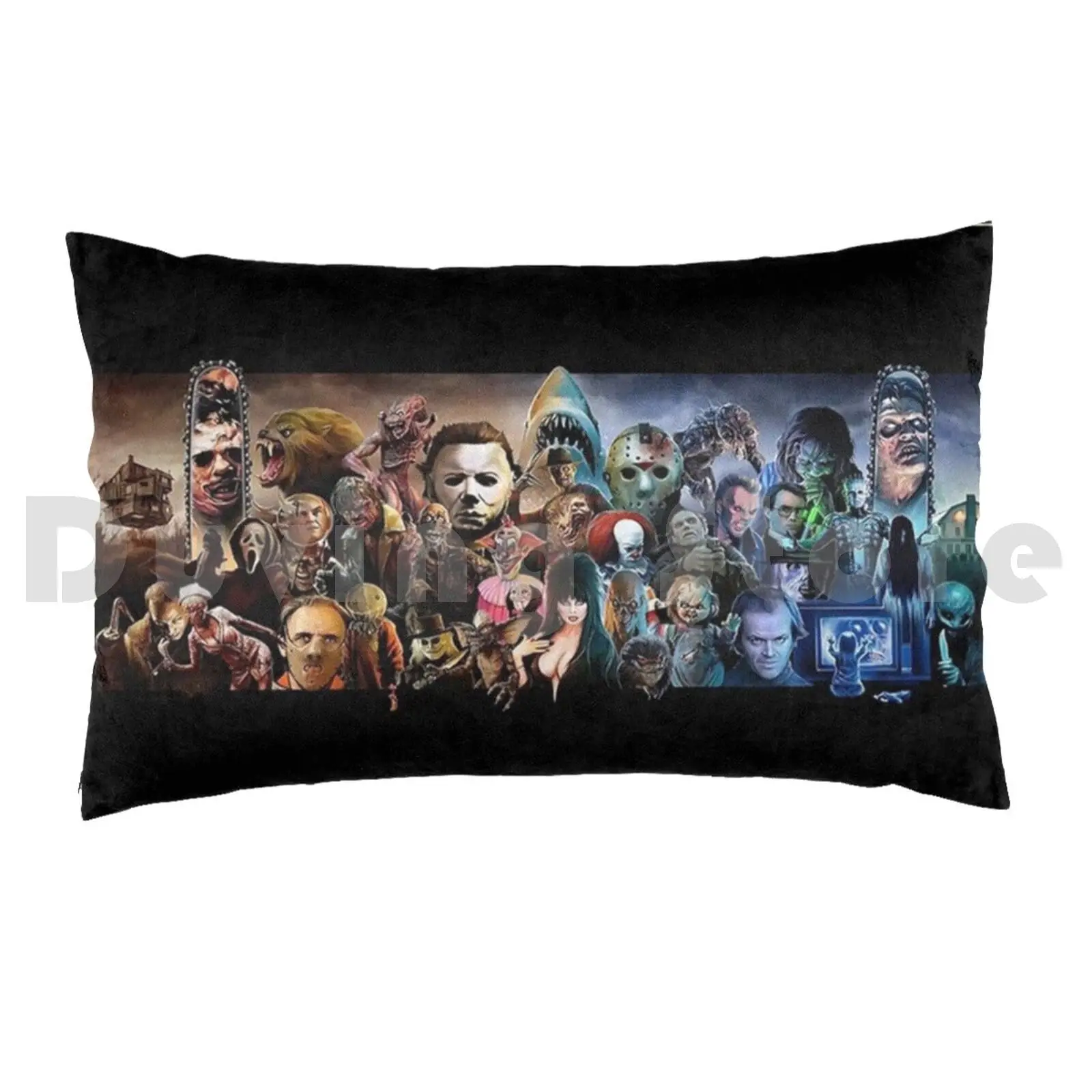 Pillow Case Classic Horror Hat Classic Horror Zombie Film Movie Trend Vintage The Best