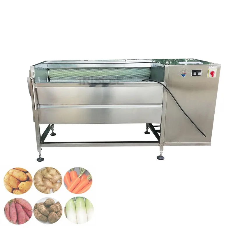 CE certified commercial green leaf lettuce vegetable and fruit washing machine