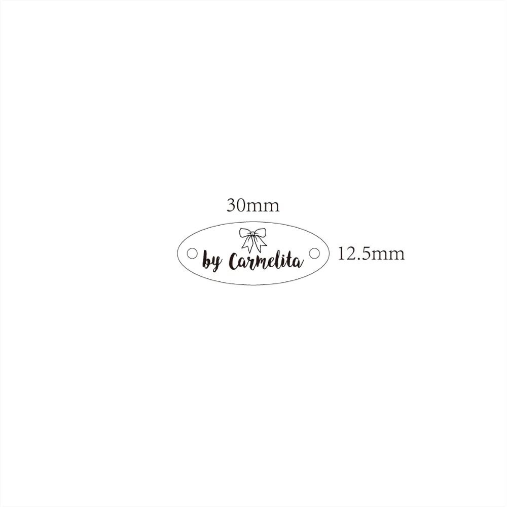Wooden labels, Square wooden label, knit labels, personalized labels, engraving labels,Oval wooden label (WD3198)