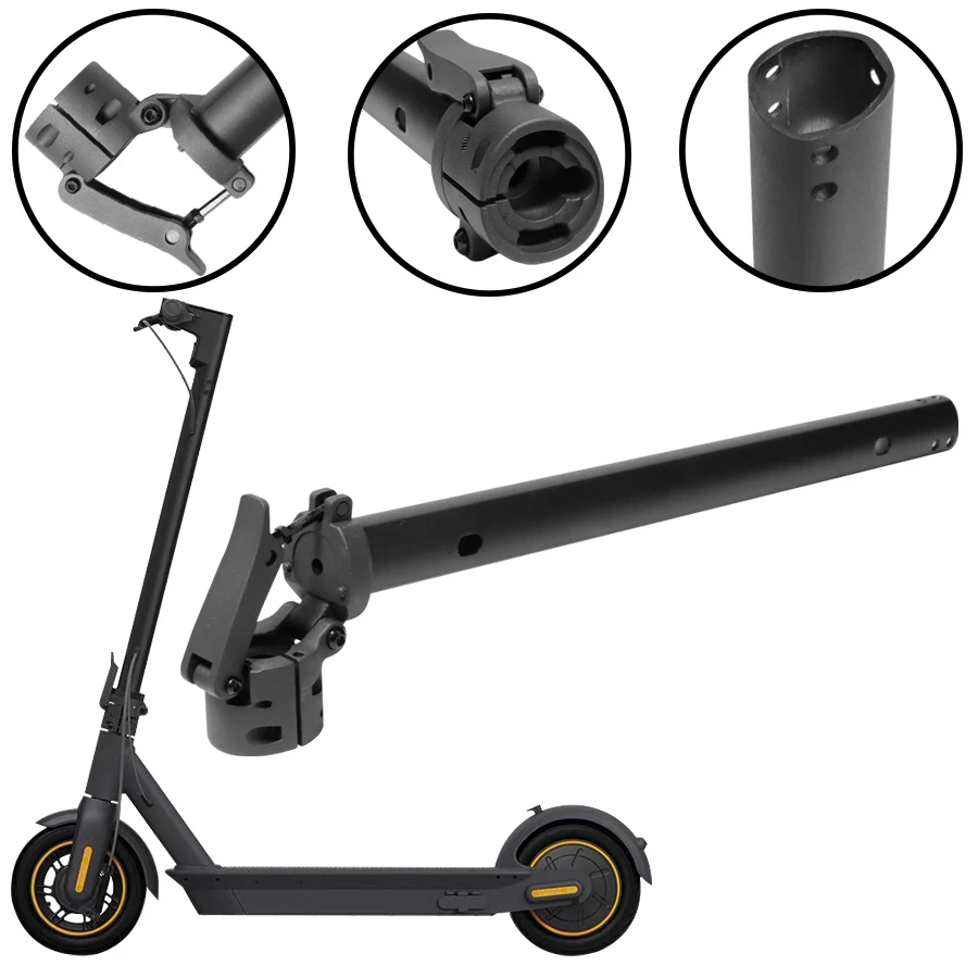 

Folding Pole And Shut Base for Segway G30 Max Electric Scooter Replicate Bend Hook Folder Front Pole Kit Stand Rod And Base Part