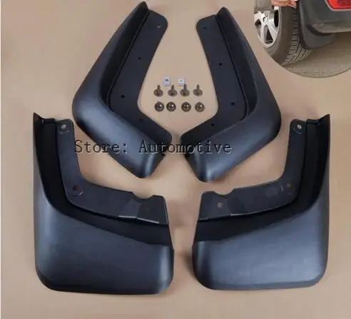 4Pcs New Splash Guards For  Volvo  XC90 2006 2007 2008 2009 2010 2011 2012 for Mudguard Mud Flaps Mudflaps Fenders