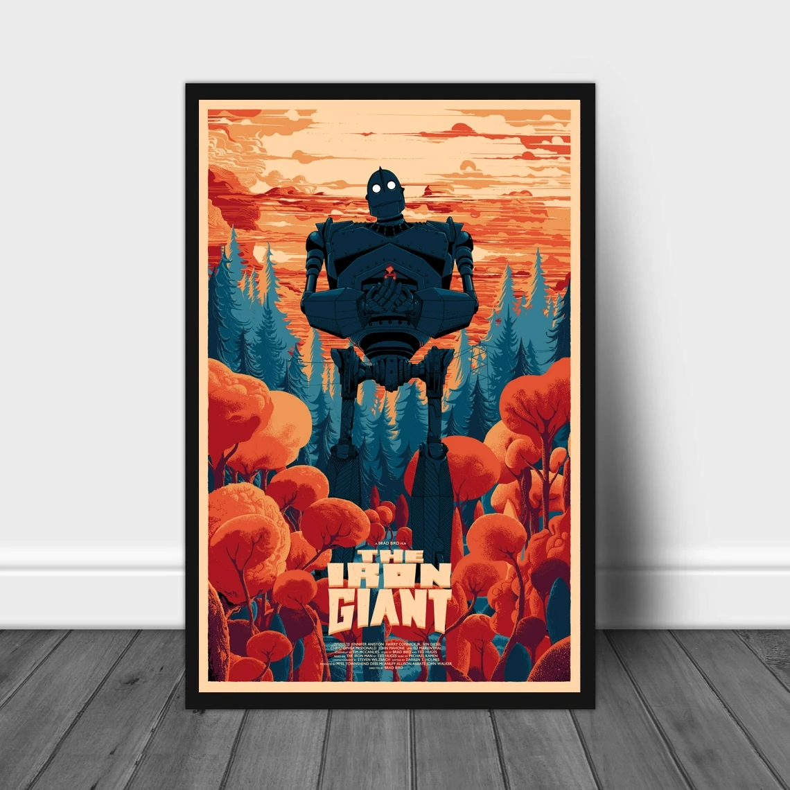 THE IRON GIANT Art Movie Poster Home Wall Painting Decoration (No Frame)