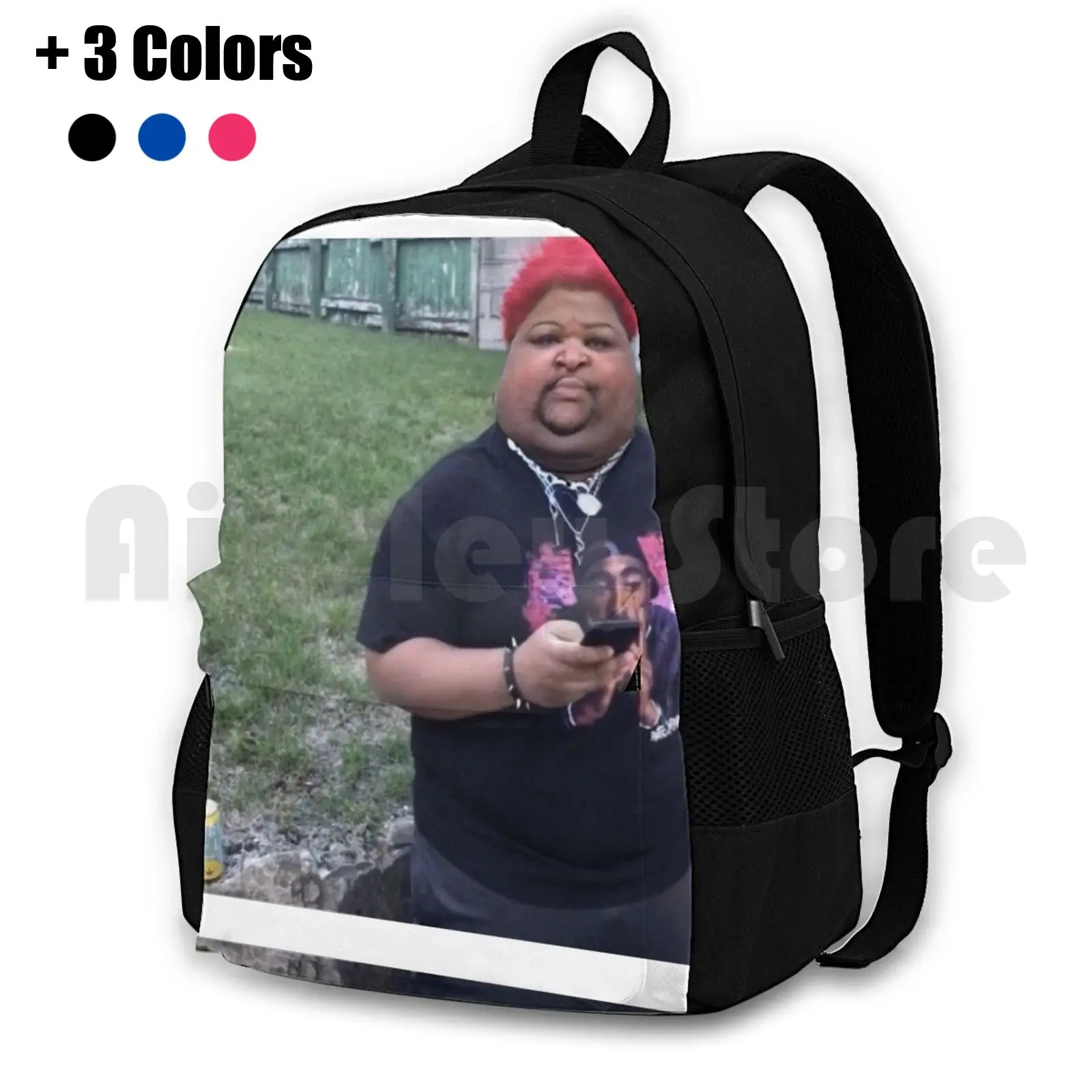 Judah But Fatter Outdoor Hiking Backpack Waterproof Camping Travel Memes Memetees Dankmemes Dankmeme Dankmemetees Meme Funny