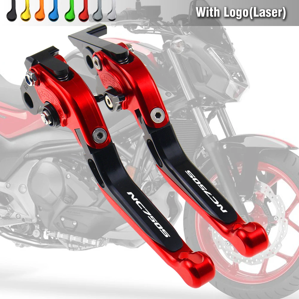 

For HONDA NC750 NC750S NC750X NC 750 S 2016 2017 2018 2019 Motorcycle Accessories Foldable Extendable CNC Brake Clutch Levers