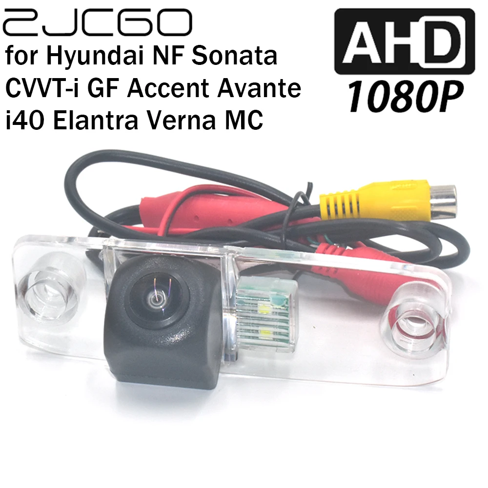 

ZJCGO Car Rear View Reverse Backup Parking Reversing Camera for Hyundai NF Sonata CVVT-i GF Accent Avante i40 Elantra Verna MC