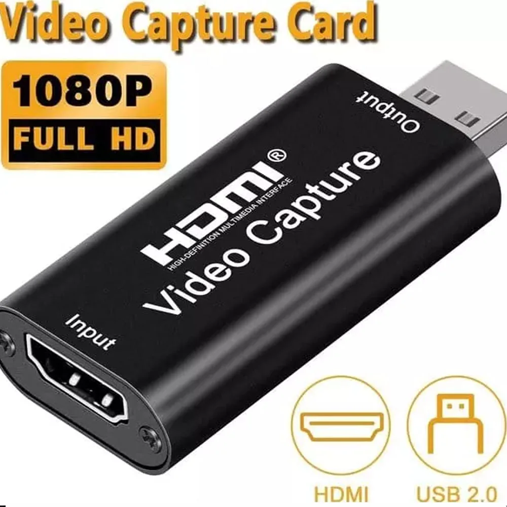 HDMI video and Audio Capture 1080P card converter Game console TV PC Game Capture 30FPS Game recording box for computer Youtube movies live streaming shipping from Spain