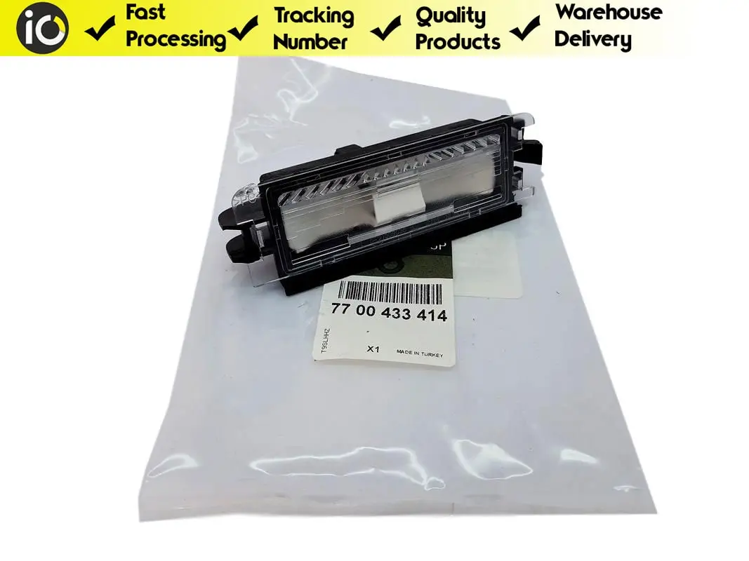 License Number Plate Light Lamp Original Twingo Clio Logan Symbol Sandero Oem 7700433414 Fast Shipment From Turkey