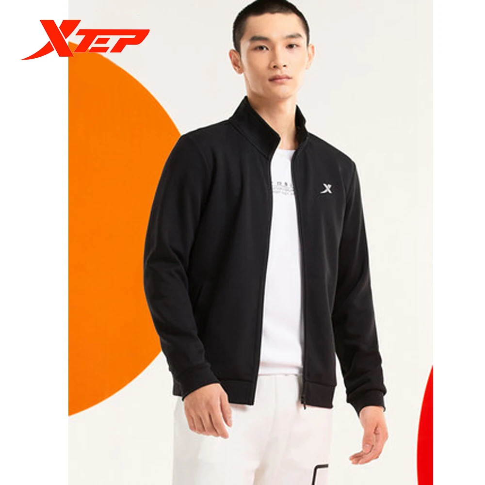 Xtep Men's Fashion Sports Sweater Loose Fashion Pullover Casual Casual Sports Shirt Comfortable 880329060047