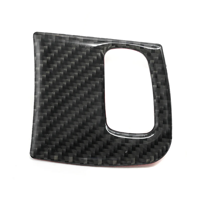 Real Carbon Fiber Interior Key Engine Start Hole Frame Trim Cover Inner Sticker For Audi A4 B8 2009 2010 - 2016 / A5 2008- 2015