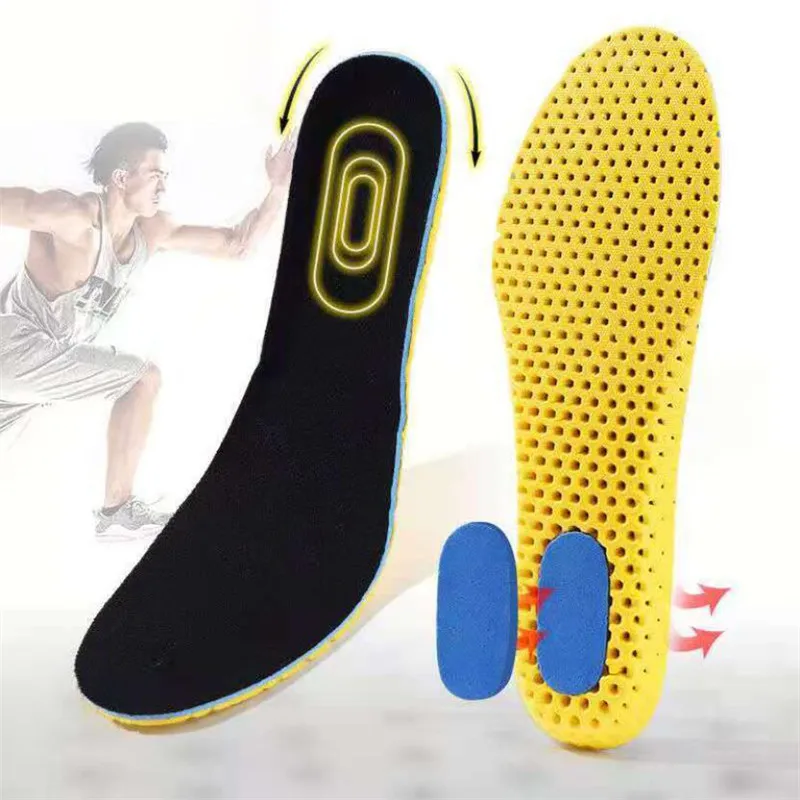 Shoes Insoles Orthopedic Memory Foam Sport Support Insert Woman Men Shoes Feet Soles Pad Orthotic Breathable Running Cushion