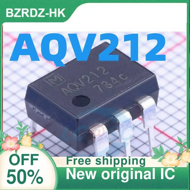 10PCS AQV212 212 DIP-6 60V 600V New original IC