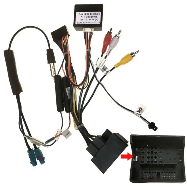 

Joying Wiring Cable For Citroen C5 Canbus Adapter Harness Decoder