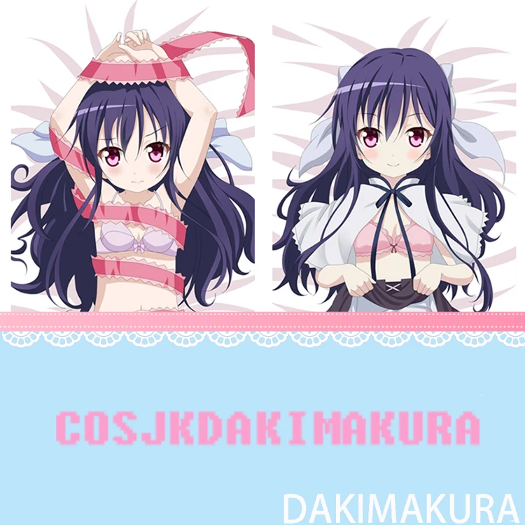 Tenshi No three Piece! Gotou Jun Momijidani Nozomi Anime Gaming Dakimakura Sexy Girls Body Hugging Pillow Case Cover Cushion