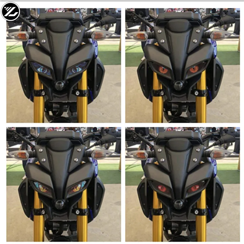 Motorcycle accessories headlight protection sticker Front Fairing Headlight Sticker Guard Sticker for yamaha MT15 MT-15  2019