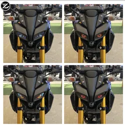 Pegatina de protección de faros delanteros para motocicleta, accesorio de carenado para yamaha MT15, MT-15, 2019