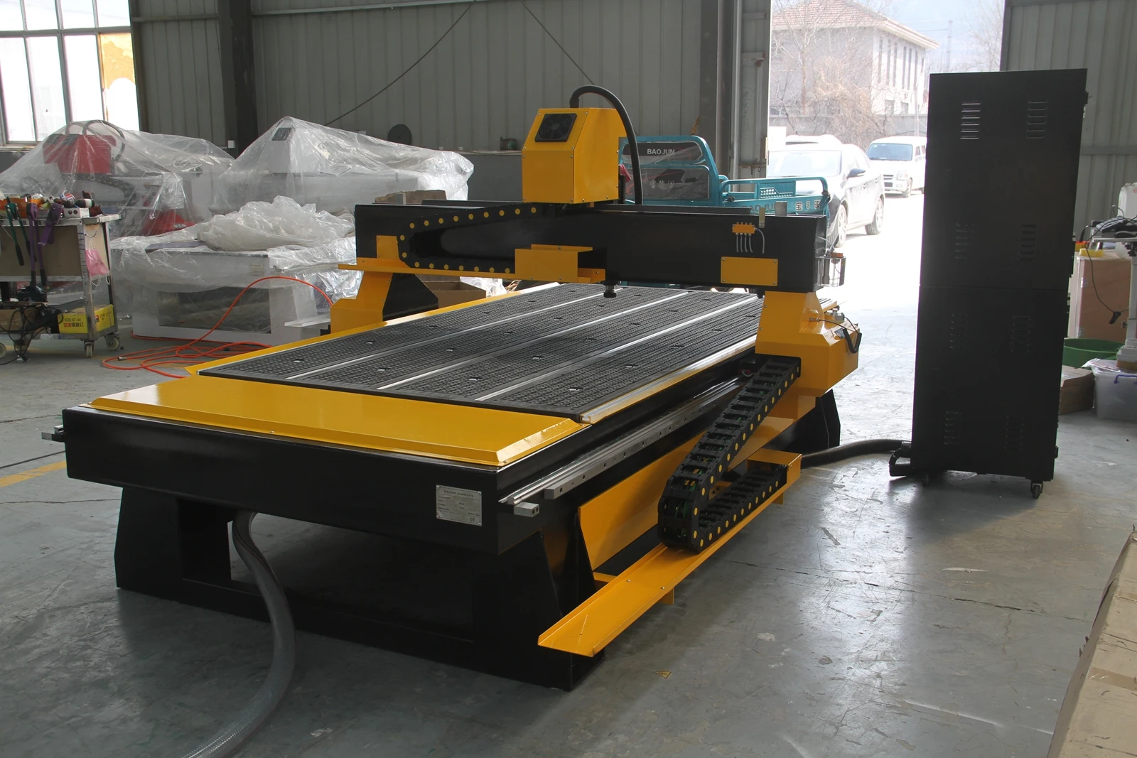 Porta de madeira que faz a máquina cnc roteador multifunções 3d alumínio madeira cnc roteador 1325 torno máquina à venda