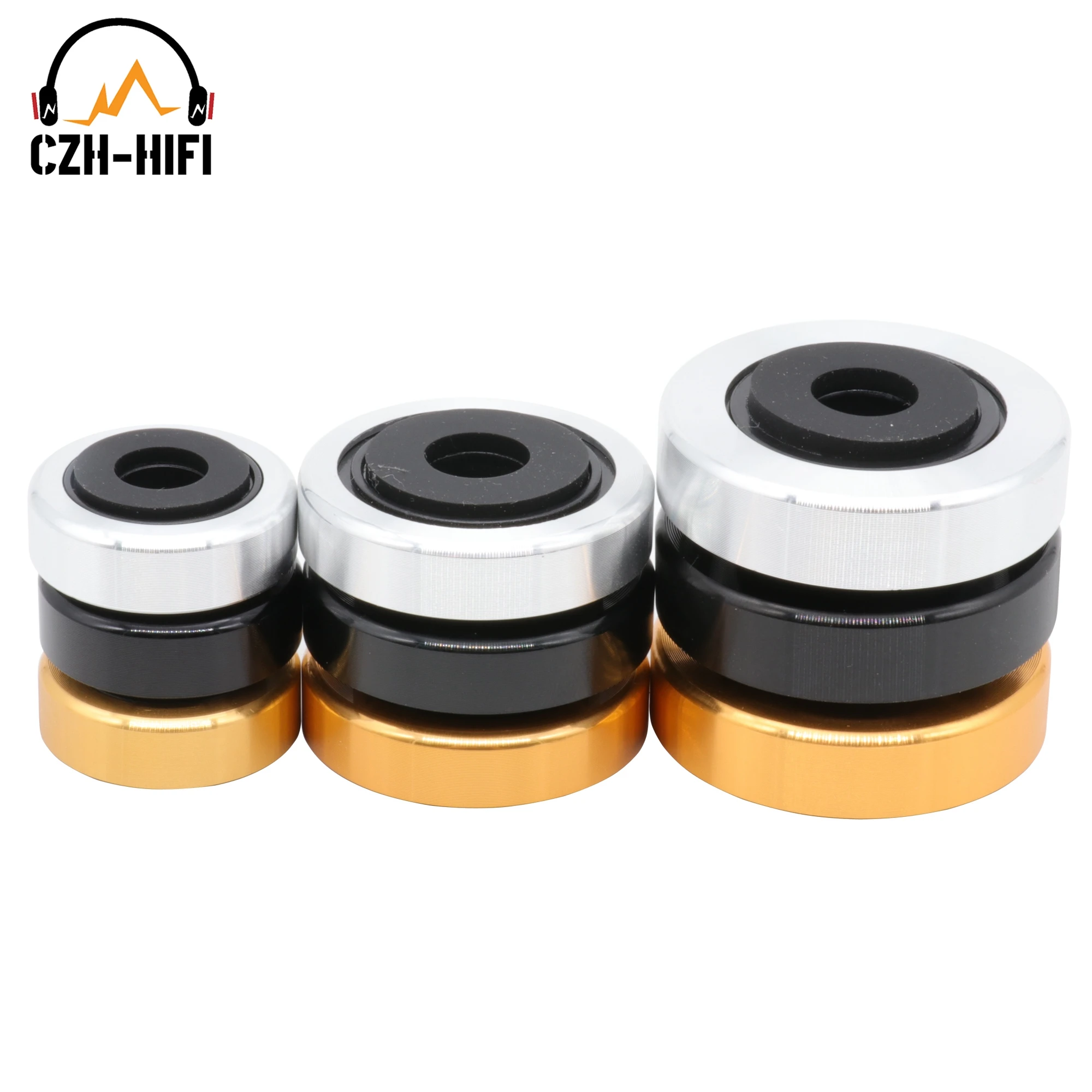4 sztuk z tworzywa sztucznego aluminium izolacji podstawa stojaka mata podkładka do wzmacniacz Audio głośnik niskotonowy DAC odtwarzacz CD szafka DIY