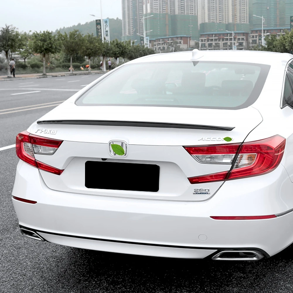 

Car Styling For Honda Accord Spoiler 2018 ABS Plastic Unpainted Color Rear Spoiler Tail Trunk Boot Rear Lip Wing Auto Part