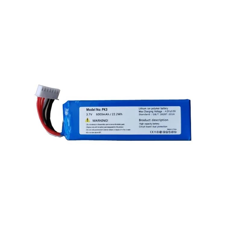 3.7V 6000mah 22.2Wh battery for LG PK3 Wireless bluetooth speaker battery