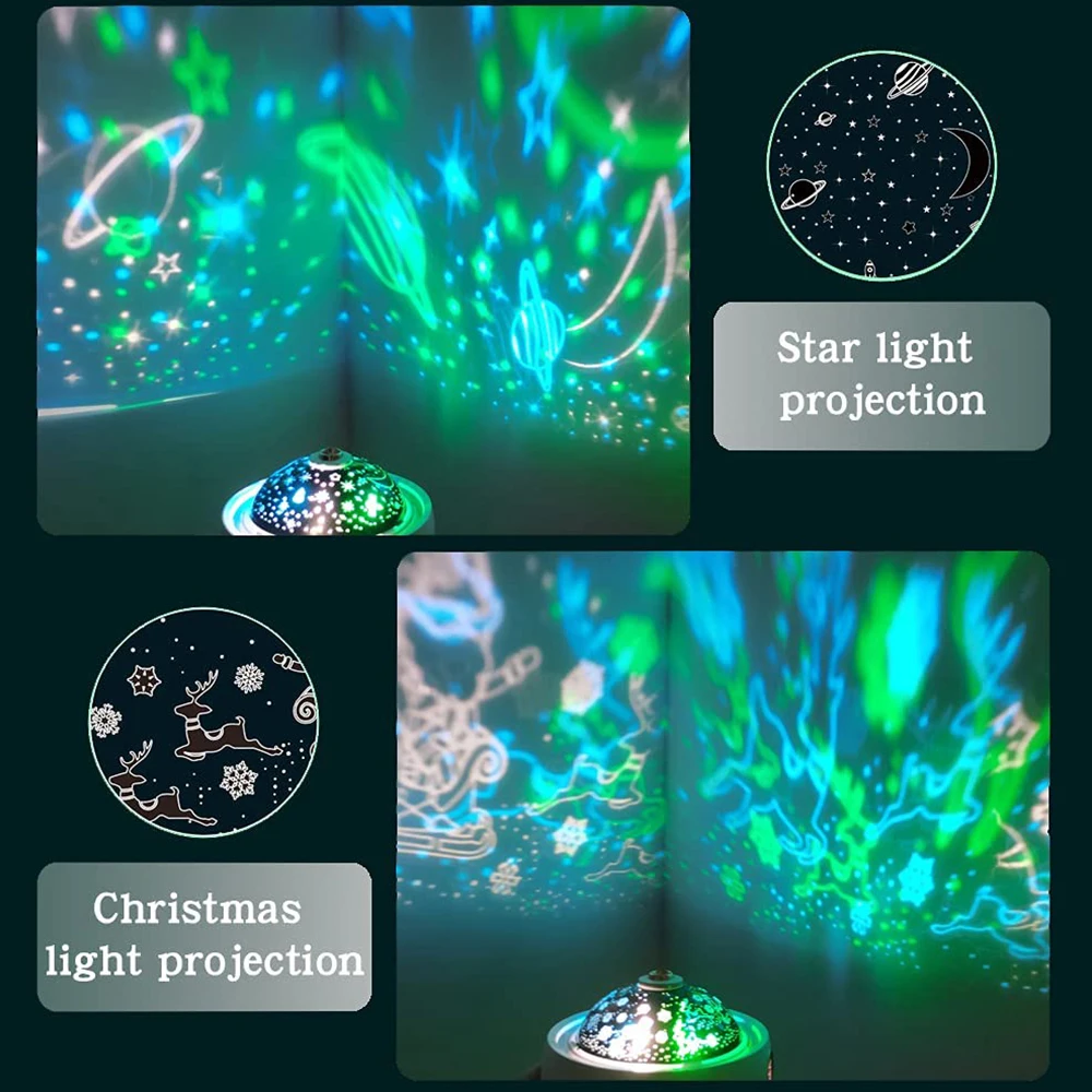 Nawilżacz nocny dla dziecka i dziecka sypialnia gwiazdka lekki projektor nawilżacz generujący chłodną mgiełkę obrót o 360 ° projekcyjne nawilżacze powietrza