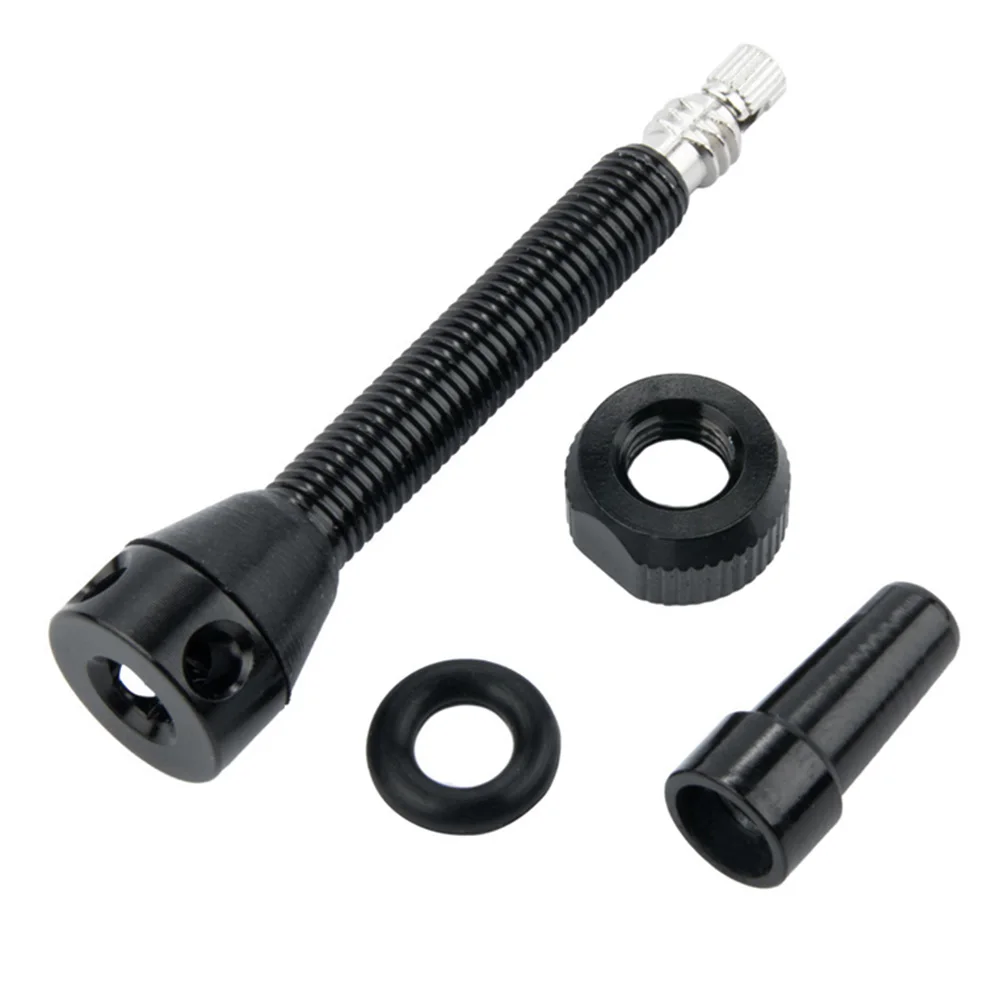 Tire Presta Valve CNC Alloy Stem 40mm Mountain Road Bike Tubeless w/ Cap Biking Portable Dustproof Cycling Parts