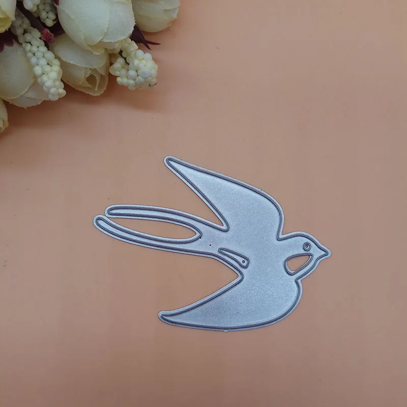 Spring Bird Swallow Fly  New Cutting Dies Scrapbooking Dies Metal Embossing Stamps and die for Card Making DIY