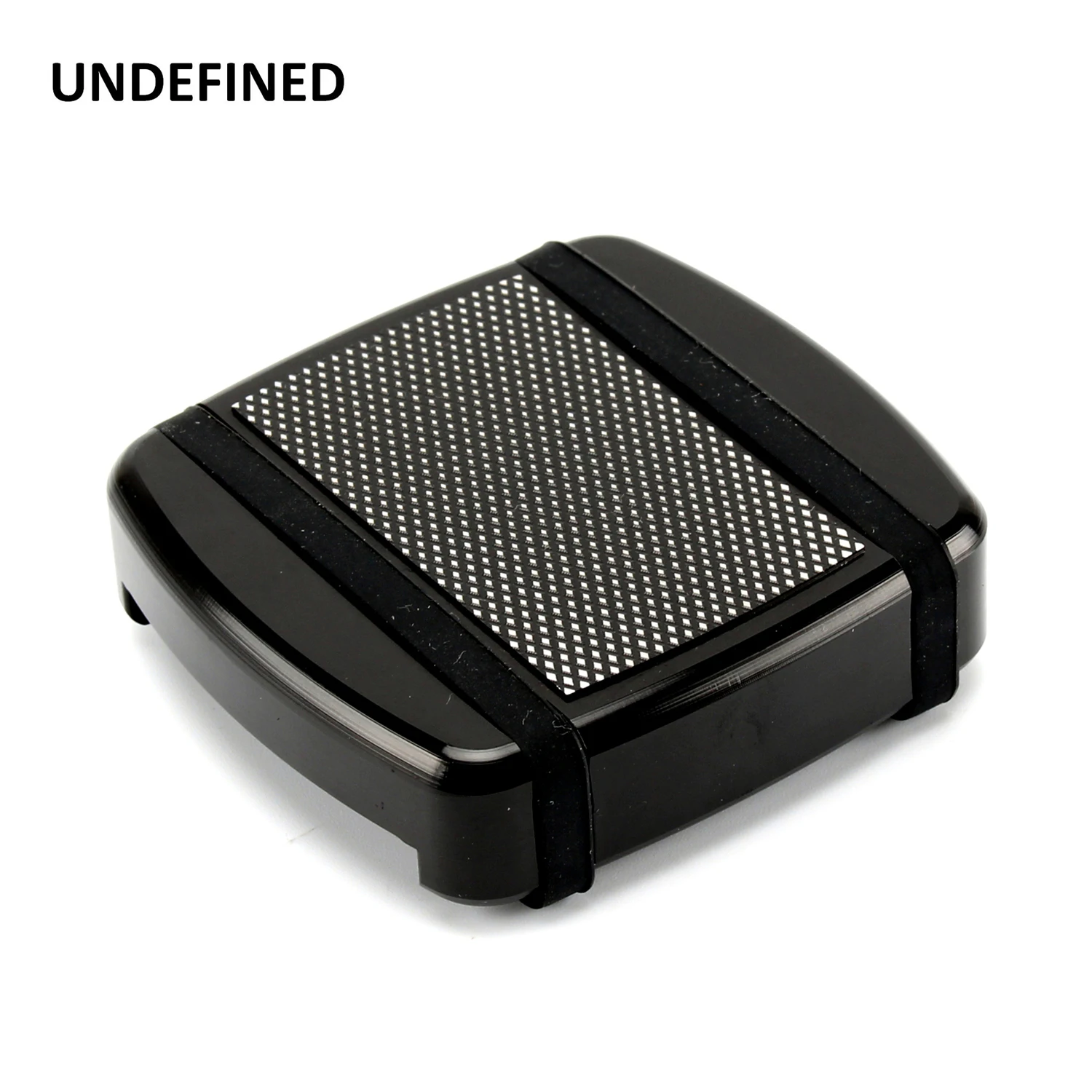 Motorcycle Pegs Small Brake Pedal Pad Cover CNC Diamond Black For Harley Dyna Fat Bob FXDF FXDL Street XG500 XG750 Softail FXSTS