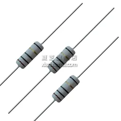 Resistor Wirewound da resistência do fusível, resistor Wirewound, 2W, 5%, 10R, 20R, 22R, 33R, 39R, 47R, 51R, 56R, 68R, 100R, 10, 20, 22, 33, 39 ohms, 20 PCes