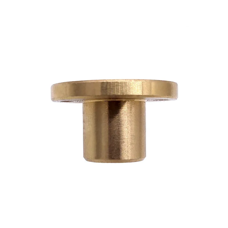 1pcs T10 leadscrew nut Pitch 2mm Brass Nut Brass Lead Screw Nut for CNC Parts 3D Printer Accessories image 5