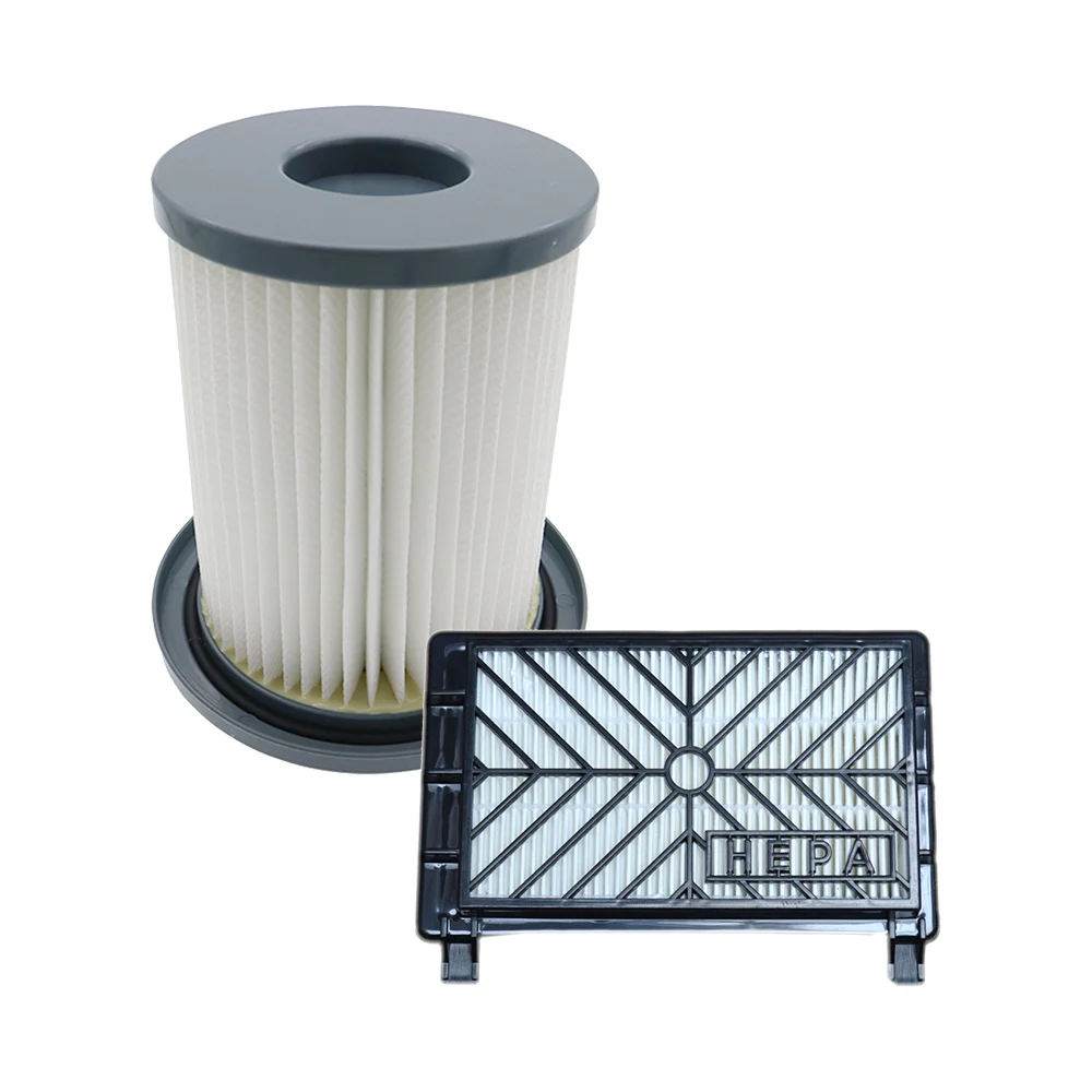 2pcs Vacuum Cleaner Accessories HEPA Filters+12cm Filter Element For Philips FC8712 FC8714 FC8716 FC8720 FC8722 HEPA Filter