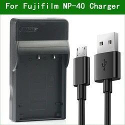 LANFULANG NP40 NP-40 wymiana Ultra cienki ładowarka USB dla Fujifilm FinePix F402, F403, F420, F455, F460, F470, F480,