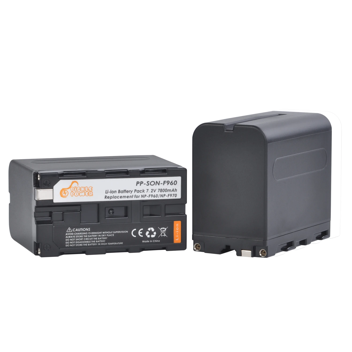 Pickle power 7800mah npf970 NP-F970 akku für sony npf f960 f770 f750 f550 DCR-VX2100E pd190p MVC-CD1000 HVR-HD1000U