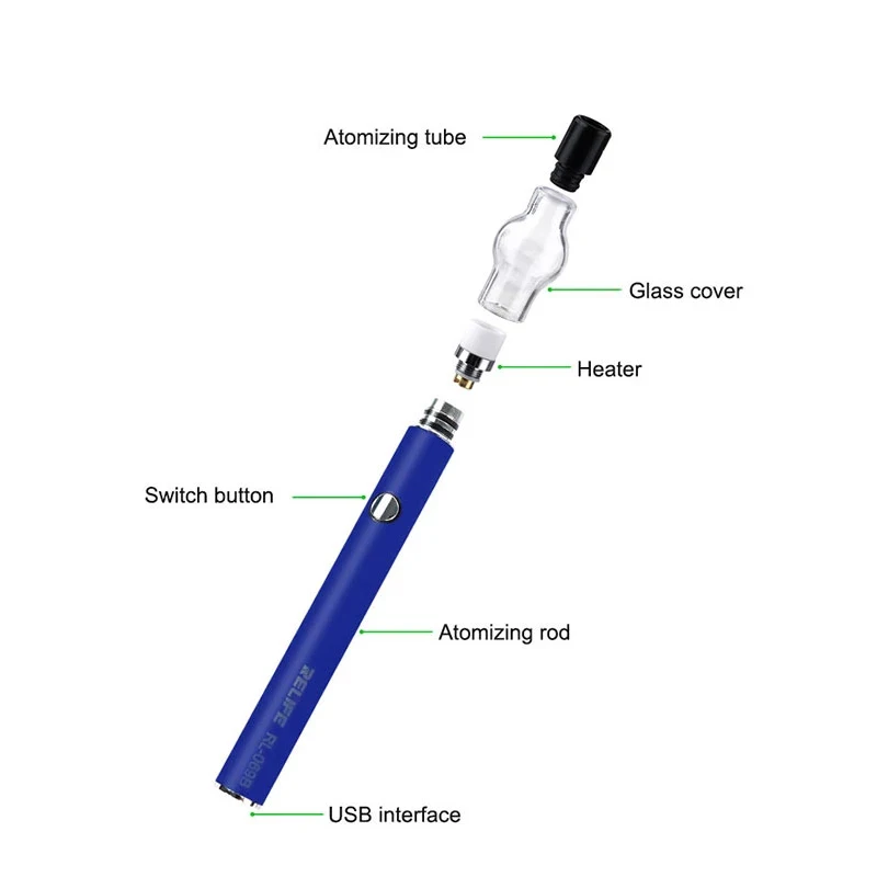 Relife RL-069B Nhựa Thông Atomizer Bo Mạch Chủ IC Ngắn Mạch Dò Nhựa Thông Bút Phát Hiện Nhanh Điện Thoại Di Động Không Cần Hàn