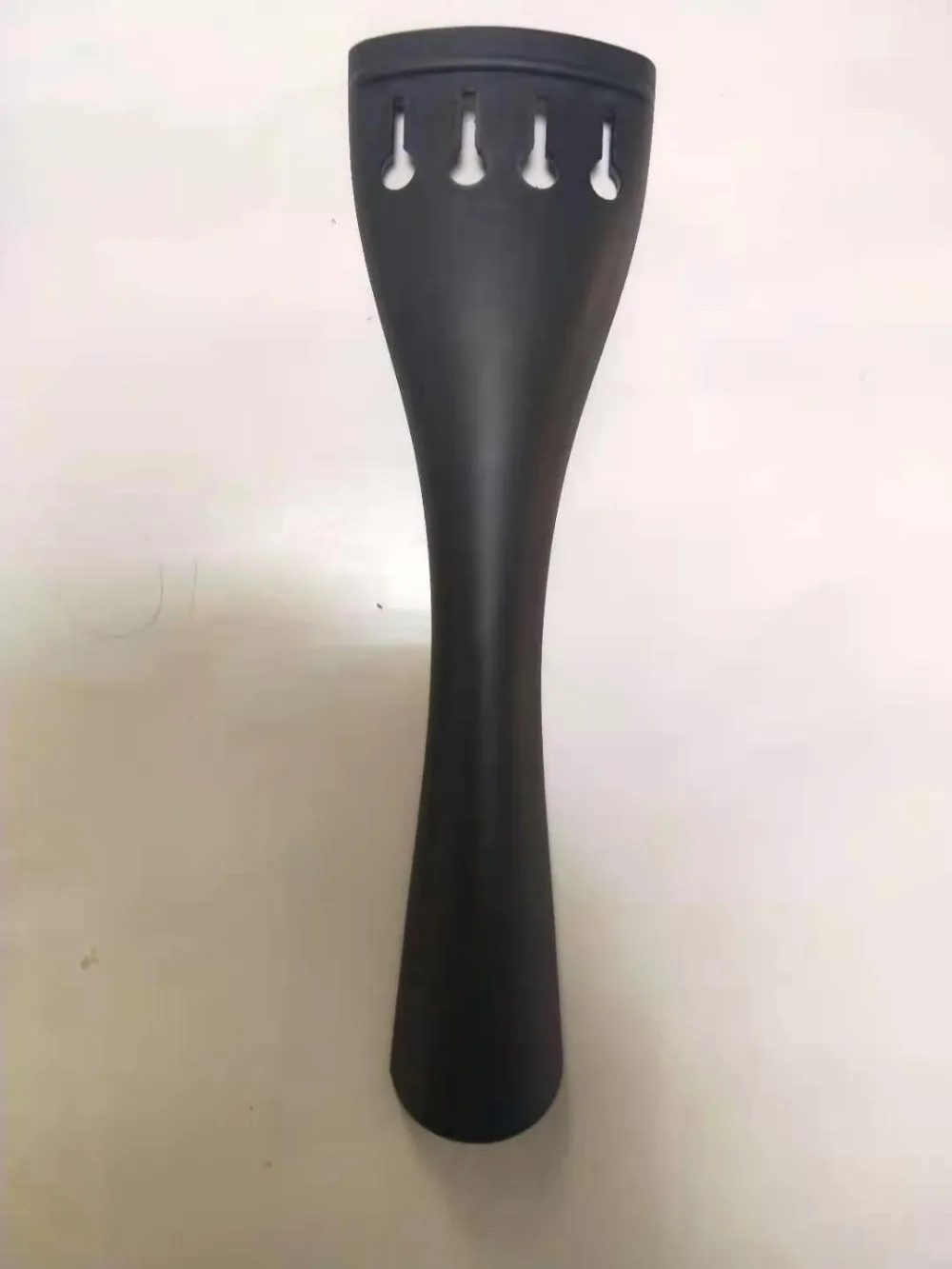 1 PC Double Bass Tail Piece 3/4 Size Ebony Rosewood Aluminum and Carbon Fiber Tailpiece
