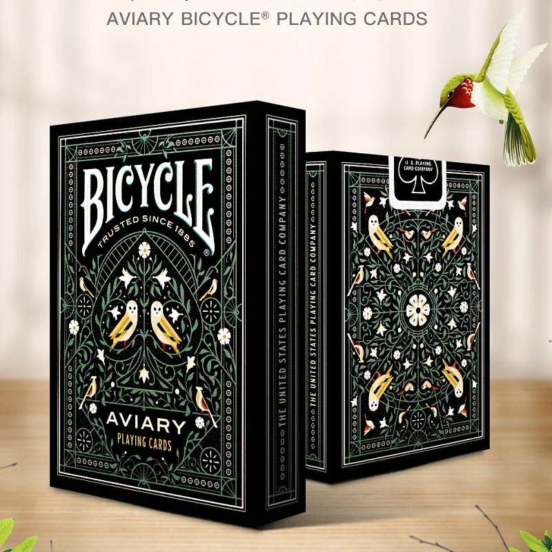 Bicycle Aviary Playing Cards Deck Poker Size Magic Card Games Magic Trick Props for Magician