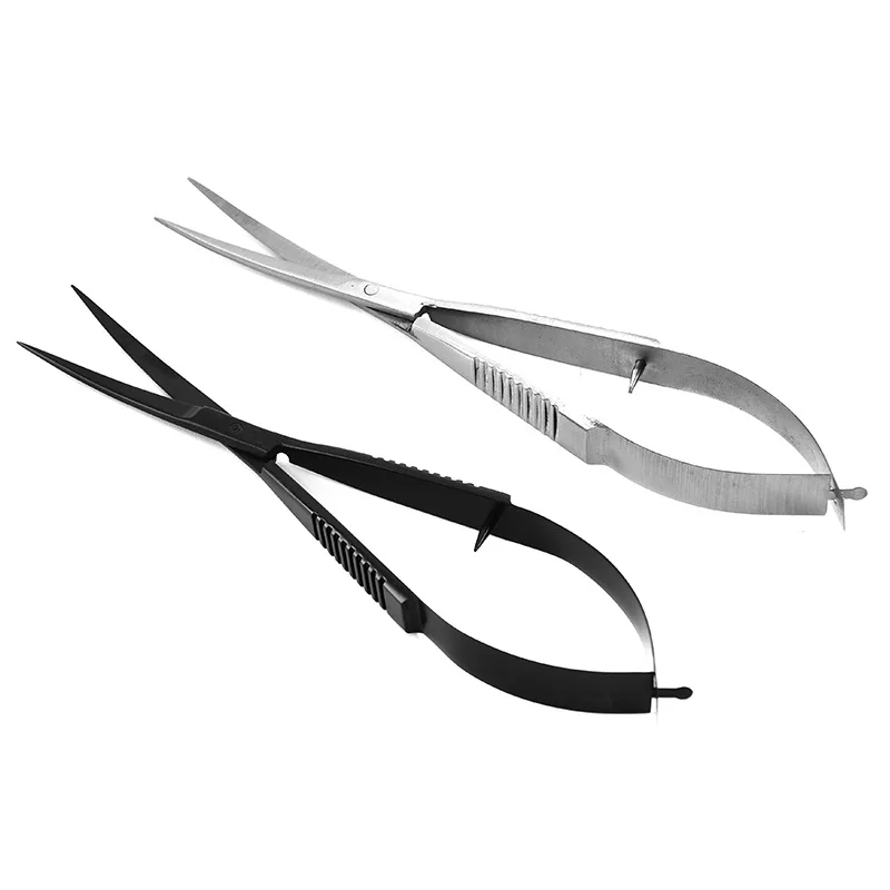 High-quality aquarium spring scissors, stainless steel spring scissors, used to beautify and trim aquatic fish tank supplies