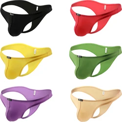 Men's Sexy Brazilian Underwear Soft Pouch Bikini Under Panties Half Back Coverage Mens Underwear